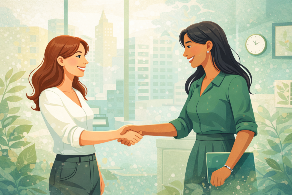 women collaborating in business women collaborating in business